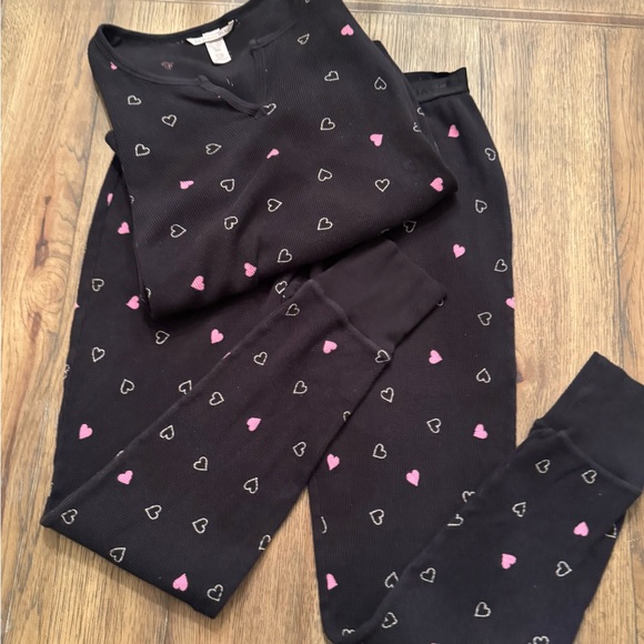 Victoria's Secret Other - Victoria’s Secret Heart Pajamas S Small Valentines Day